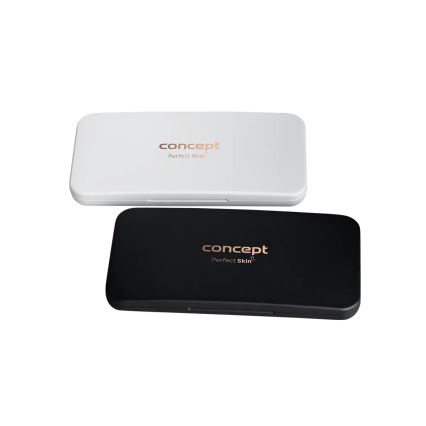 Concept KZ2010 - LED žepno kozmetično ogledalo PERFECT SKIN LED/1,5W/5V 4500-5500K 300 mAh belo