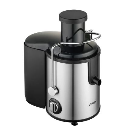 Concept LO7095 - centrifugalni sokovnik 1000 W/230 V, črna/nerjaveče jeklo