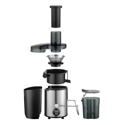 Concept LO7095 - centrifugalni sokovnik 1000 W/230 V, črna/nerjaveče jeklo