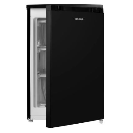 Concept MZ2355bc - Zamrzovalnik z predali, 85 l, v črni barvi
