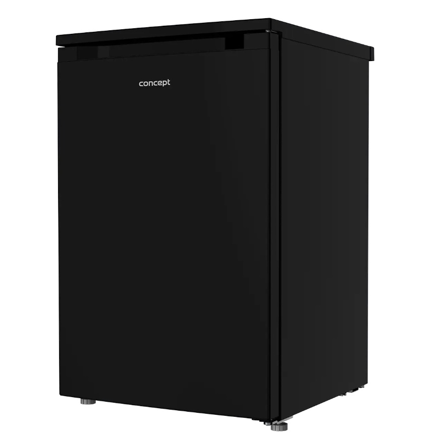 Concept MZ2355bc - Zamrzovalnik z predali, 85 l, v črni barvi