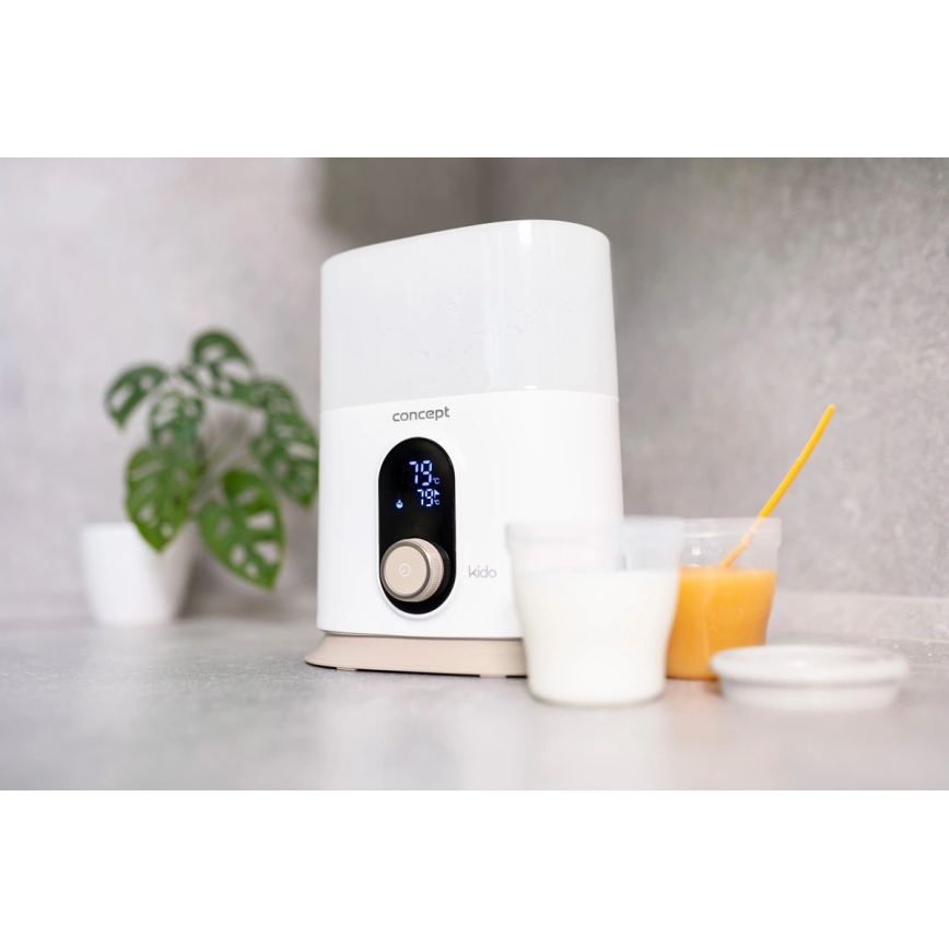 Concept OL4010 - Grelnik stekleničk 3 v 1 KIDO 200W/230V bela