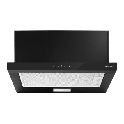 Concept OPV3860bc - 60 cm izvlečna kuhinjska napa, črna
