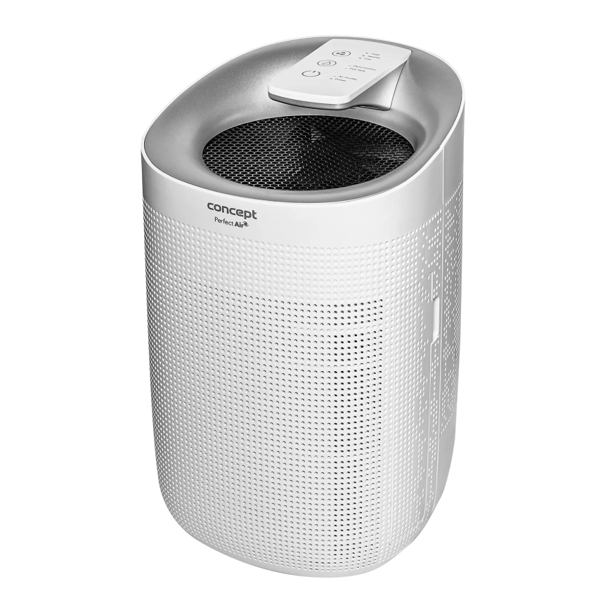 Concept OV1200 - Odvlaževalnik in čistilec zraka PERFECT AIR 1 l 45W/230V bela