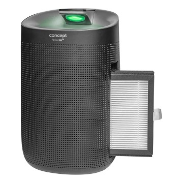 Concept OV1210 - Odvlaževalec in čistilec zraka PERFECT AIR 1 l 45W/230V črna