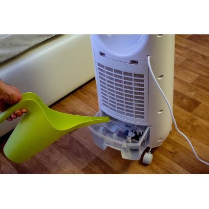 Concept OV5220 - Večfunkcijski prenosni hladilnik zraka 4 v 1 5 l 80W/230V bela + daljinski upravljalnik