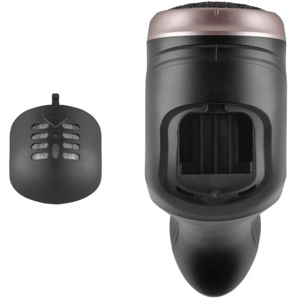 Concept PN3020 - Električni pilnik za pete PERFECT SKIN 5V 1200 mAh IPX6 črna/rožnato zlata