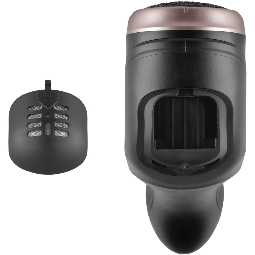 Concept PN3020 - Električni pilnik za pete PERFECT SKIN 5V 1200 mAh IPX6 črna/rožnato zlata