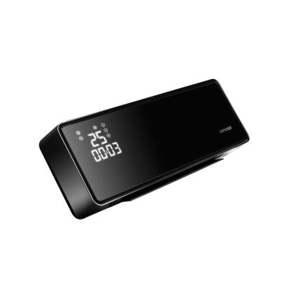 Concept QH4001 - Električni grelec 1000/2000W IP22 črn + daljinsko upravljanje