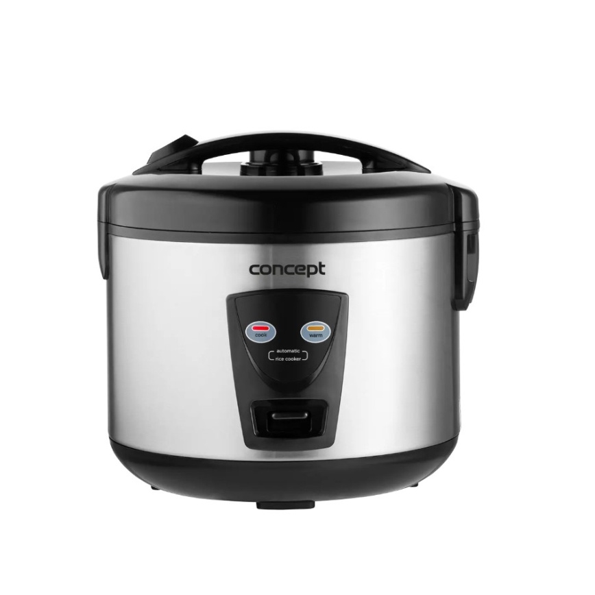 Concept RE2020 - Kuhalnik za riž 2 v 1 650W/230V 1,5 l nerjaveče jeklo/črna