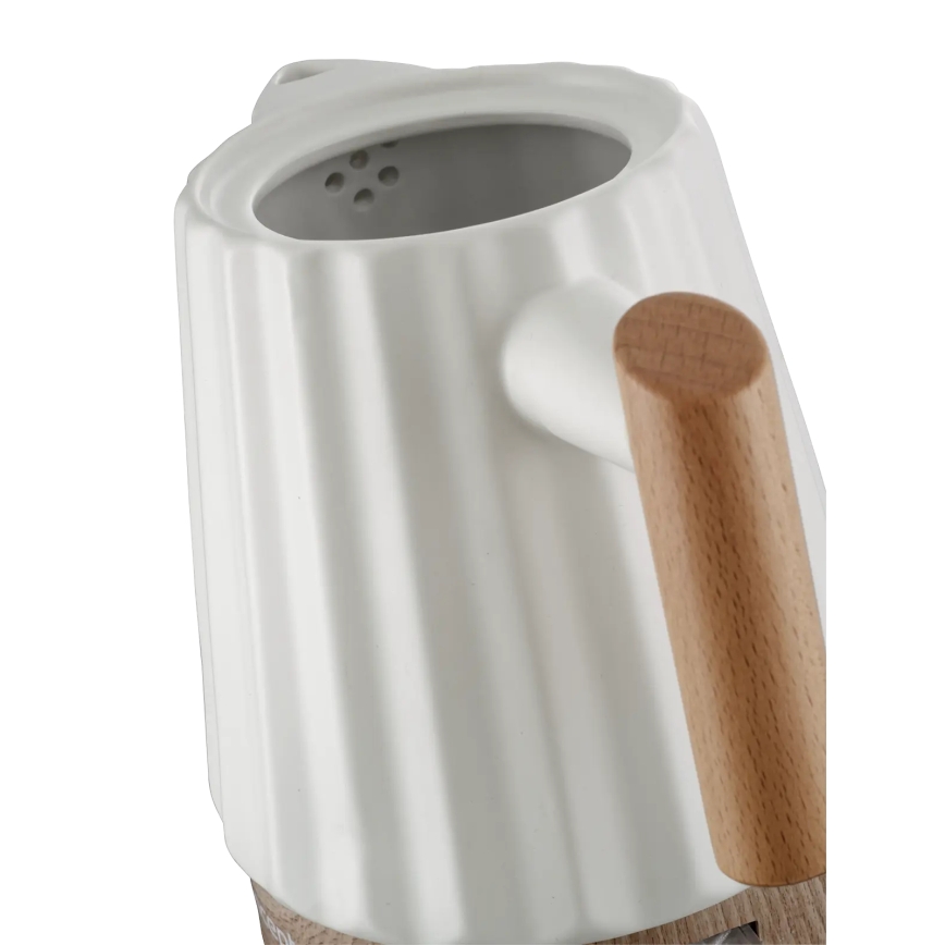 Concept RK0090 - električni kuhalnik vode 1,5 l 1500W/230V bela/lesni dekor/keramika