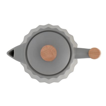 Concept RK0092 - Električni kuhalnik vode 1,5 l 1500W/230V temno siva/lesni dekor/keramika