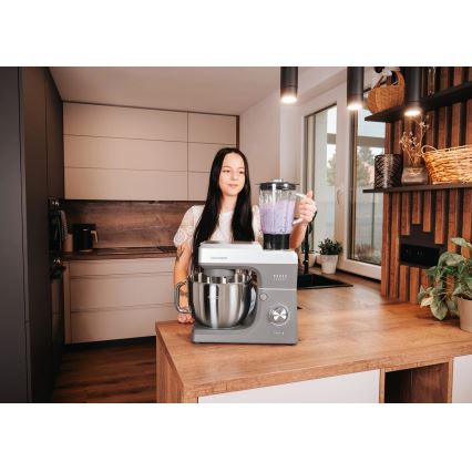 Concept RM6000 - Kuhinjski planetarni mešalnik  DOUGH EXPERT 1900W/230V antracit/nerjaveče jeklo