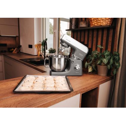 Concept RM6010 - Planetarni kuhinjski robot DOUGH EXPERT 1900W/230V antracit/nerjavno jeklo