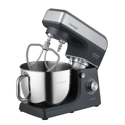 Concept RM6010 - Planetarni kuhinjski robot DOUGH EXPERT 1900W/230V antracit/nerjavno jeklo