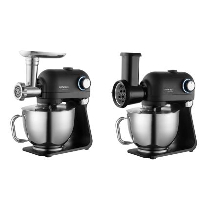 Concept RM8000 - kuhinjski robot z nerjavečo posodo 1200W/230V črna