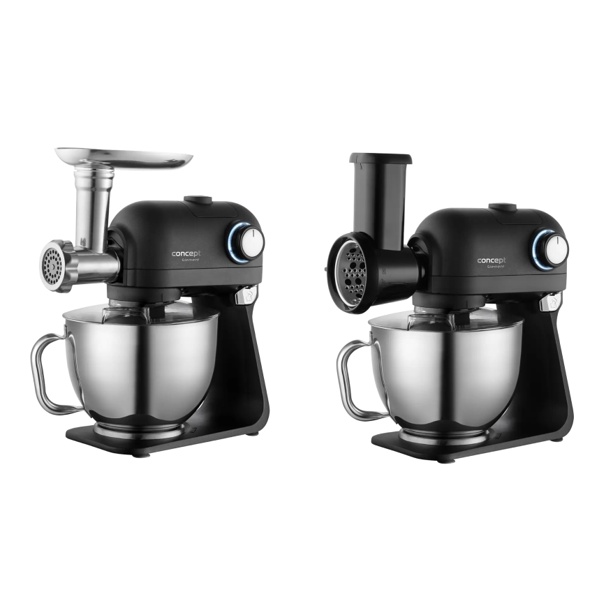 Concept RM8000 - kuhinjski robot z nerjavečo posodo 1200W/230V črna