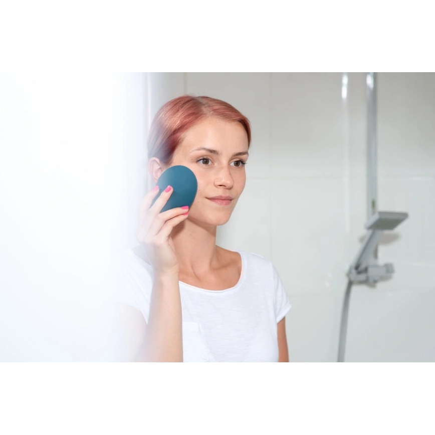 Concept SK9100 - Čistilna krtačka za obraz SONIVIBE 2W/5V 250 mAh IPX7 modra