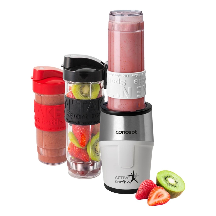 Concept SM3380 - Mešalnik za smoothije z dodatki ACTIVE SMOOTHIE 500W/230V bela
