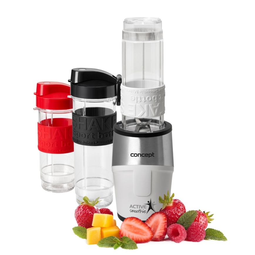 Concept SM3380 - Mešalnik za smoothije z dodatki ACTIVE SMOOTHIE 500W/230V bela