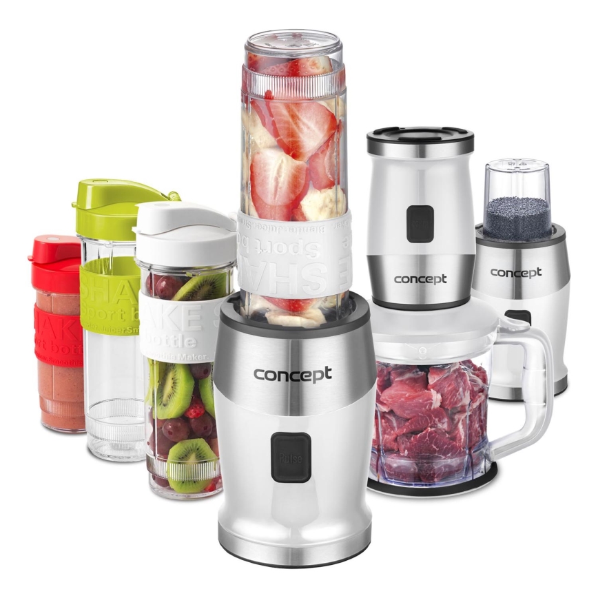 Concept SM3391 - Mešalnik za smoothije z dodatki 700W/230V bela