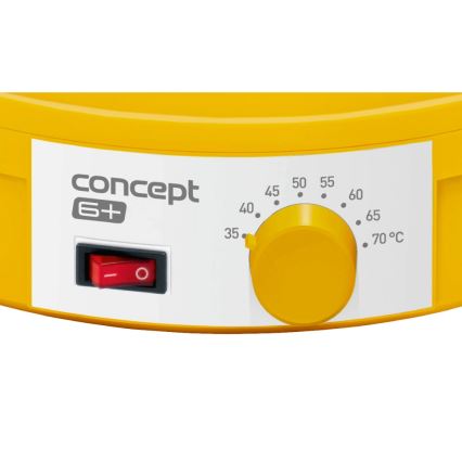 Concept SO1015 - Sušilnik hrane 245W/230V rumene barve