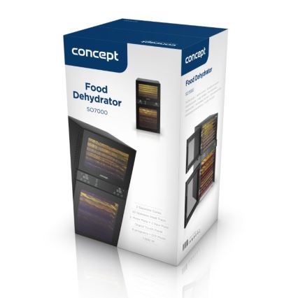 Concept SO7000 - Dehidrator hrane 1500W/230V črna