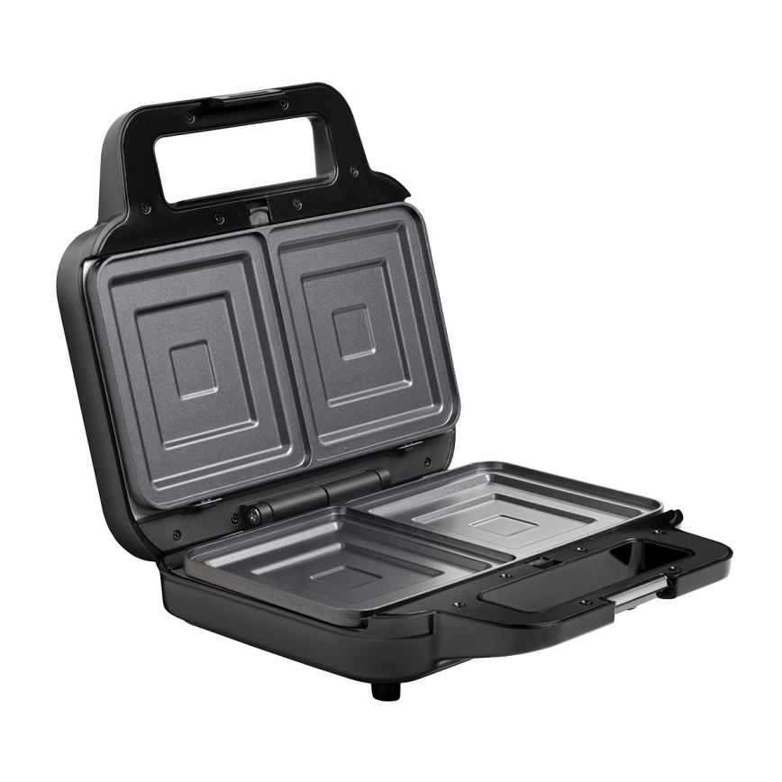 Concept SV3070 - XXL opekač 4v1 900W/230V črna/nerjaveče jeklo