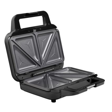 Concept SV3070 - XXL opekač 4v1 900W/230V črna/nerjaveče jeklo