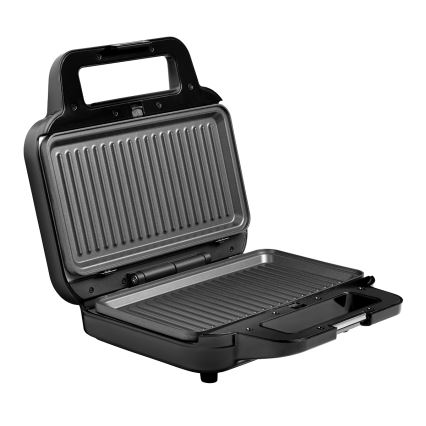 Concept SV3070 - XXL opekač 4v1 900W/230V črna/nerjaveče jeklo