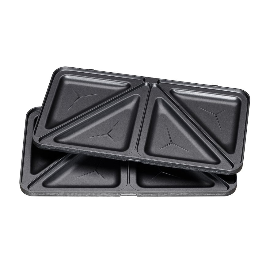 Concept SV3070 - XXL opekač 4v1 900W/230V črna/nerjaveče jeklo