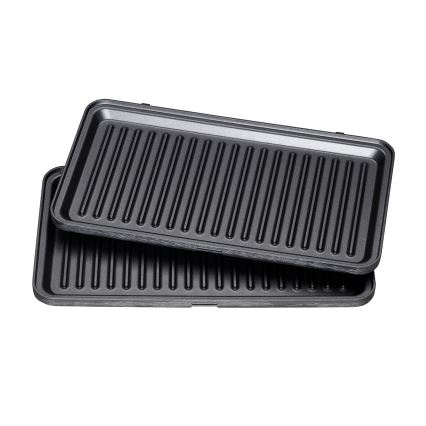 Concept SV3070 - XXL opekač 4v1 900W/230V črna/nerjaveče jeklo