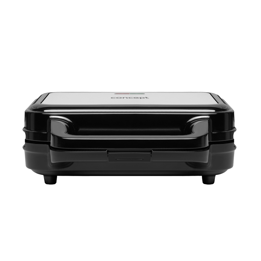 Concept SV3070 - XXL opekač 4v1 900W/230V črna/nerjaveče jeklo