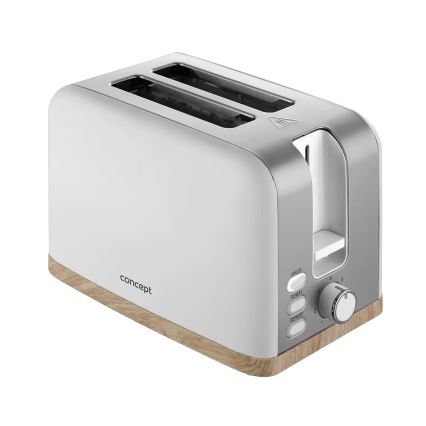 Concept TE2015 - Opekač z dvema režama 930W/230V bel