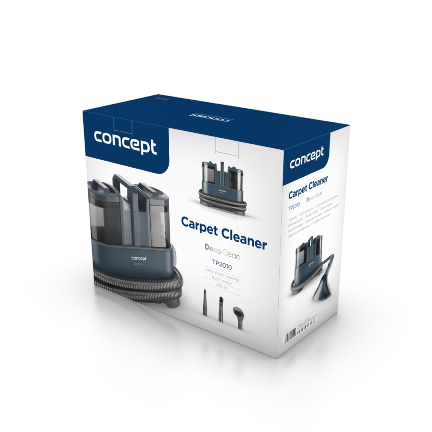 Concept TP2010 - Čistilec preprog DEEPCLEAN 450W/230V moder