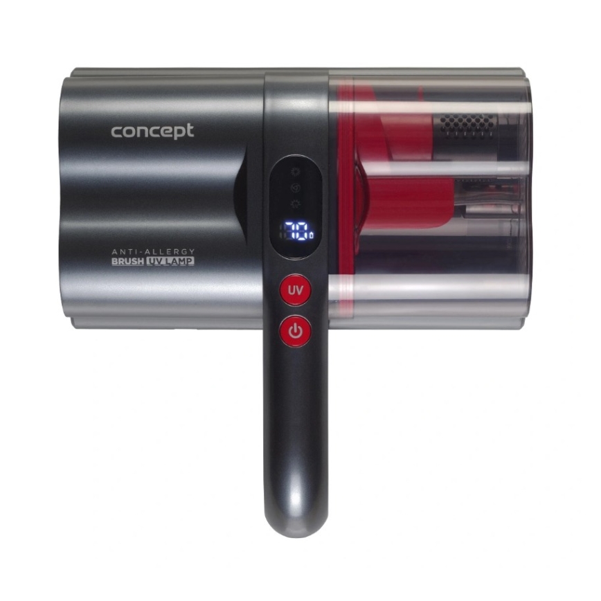 Concept VP2000 - Ročni antibakterijski sesalnik z UV-C svetilko LUMISTAR 120W/11,1V