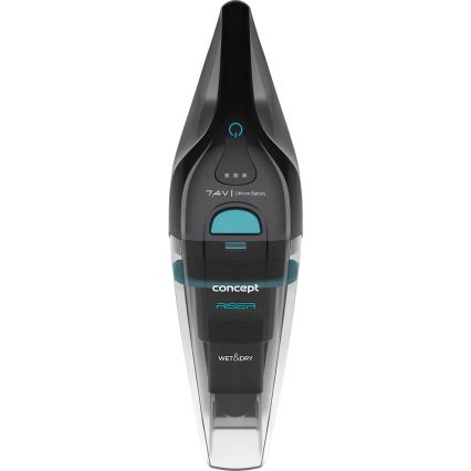 Concept VP4350 - Ročni sesalnik za mokro in suho RISER 50W/7,4V 2200 mAh črna