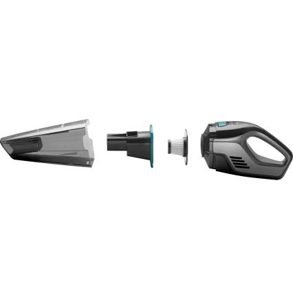 Concept VP4350 - Ročni sesalnik za mokro in suho RISER 50W/7,4V 2200 mAh črna