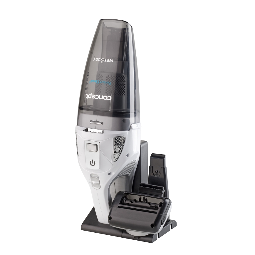 Concept VP4370 - Ročni sesalnik WET & DRY PERFECT CLEAN 90W/14,8V 2200 mAh bela