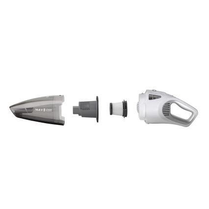Concept VP4370 - Ročni sesalnik WET & DRY PERFECT CLEAN 90W/14,8V 2200 mAh bela