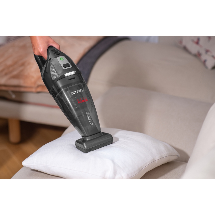 Concept VP4380 - Ročni sesalnik REAL FORCE 110W/18,5V 2200 mAh črna