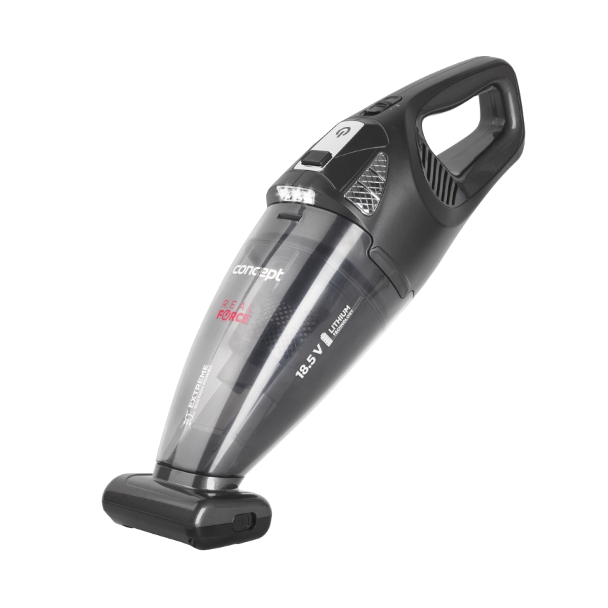 Concept VP4380 - Ročni sesalnik REAL FORCE 110W/18,5V 2200 mAh črna