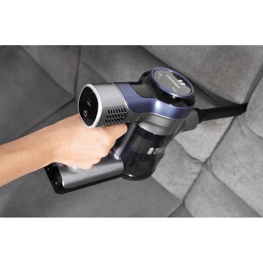 Concept VP6040 - Stick ročni sesalnik 2v1 ICONIC ANIMAL TELESCOPE 200W/22,2V 2200 mAh modra