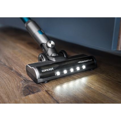 Concept VP6045 - palični sesalnik 2v1 ICONIC SUCTION PRO 450W/29,6V 2500 mAh modra