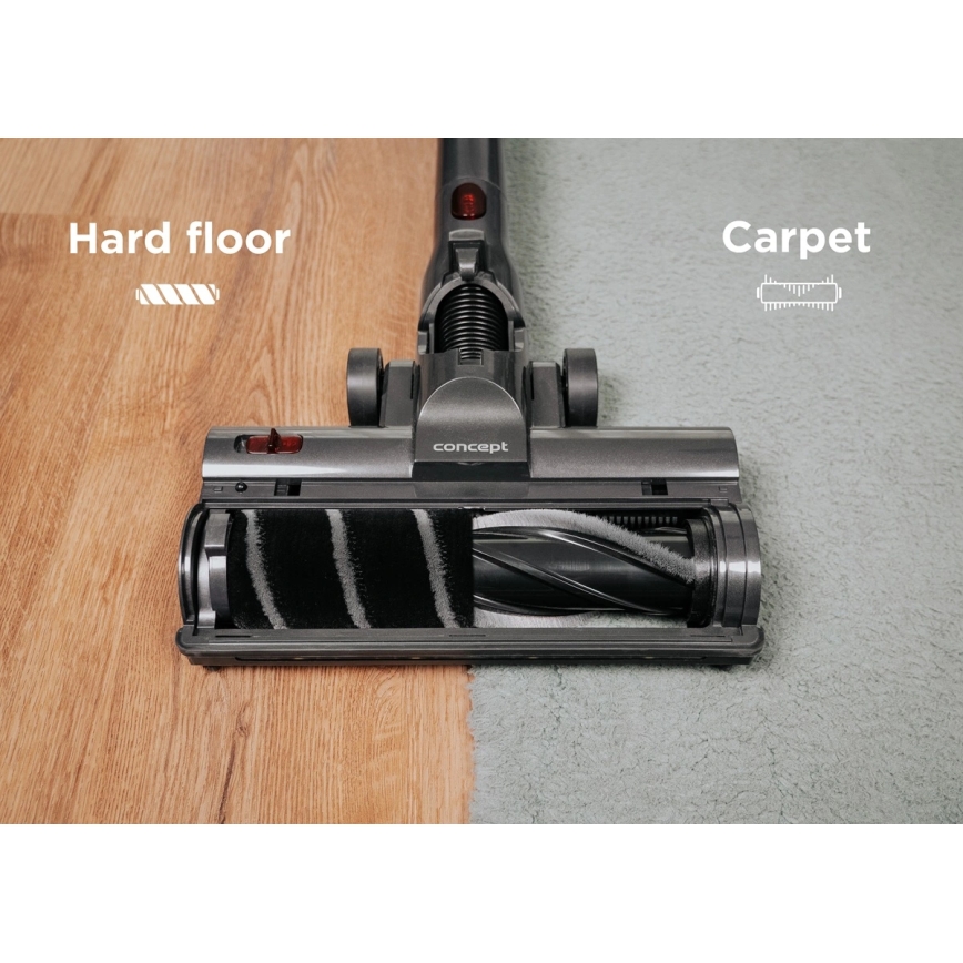Concept VP6310 - Palični sesalnik 3v1 ULTIMATE COMPLETE LIGHT 420W/25,9V 2200 mAh črna