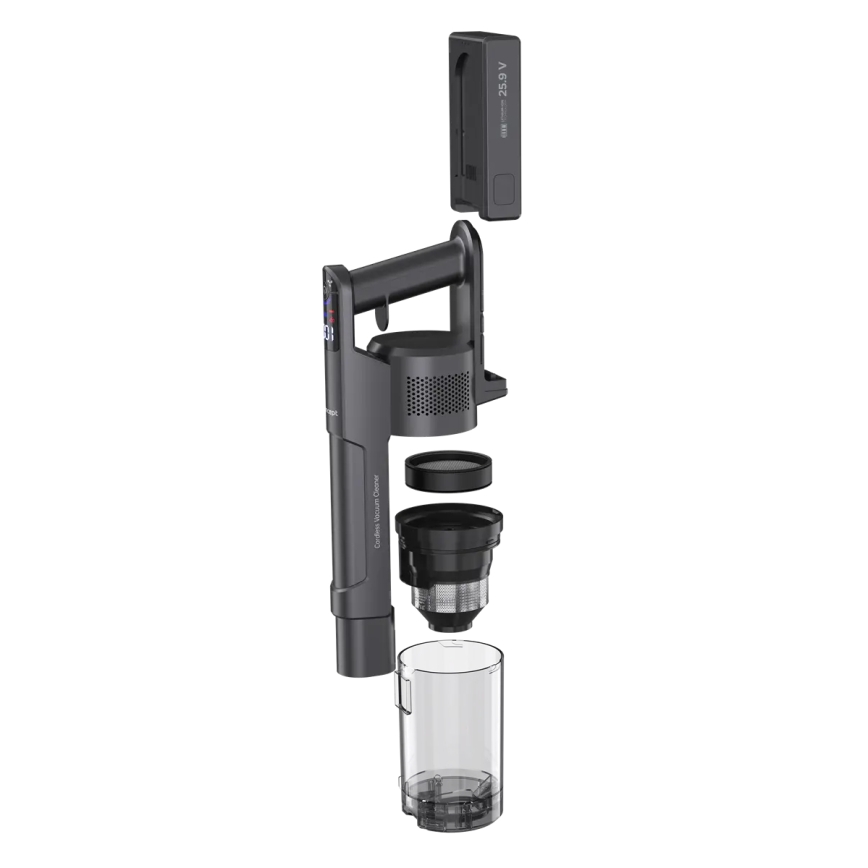 Concept VP6310 - Palični sesalnik 3v1 ULTIMATE COMPLETE LIGHT 420W/25,9V 2200 mAh črna