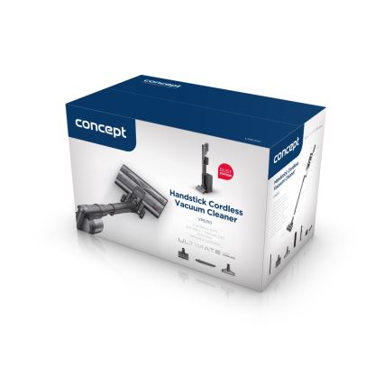 Concept VP6310 - Palični sesalnik 3v1 ULTIMATE COMPLETE LIGHT 420W/25,9V 2200 mAh črna
