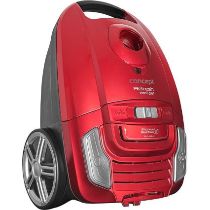 Concept VP8224 - Sesalnik z vrečko REFRESH CAR&PET 3,5 l 700W/230V rdeča