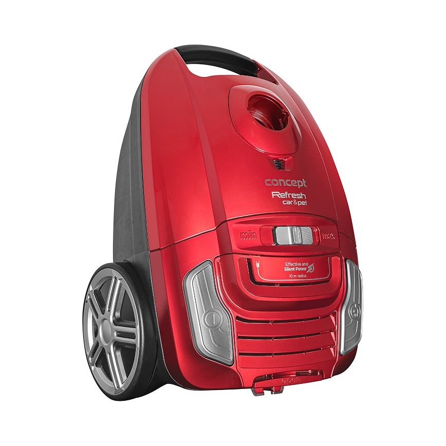 Concept VP8224 - Sesalnik z vrečko REFRESH CAR&PET 3,5 l 700W/230V rdeča