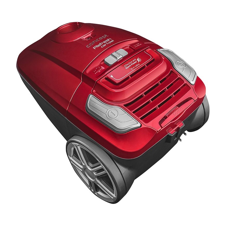 Concept VP8224 - Sesalnik z vrečko REFRESH CAR&PET 3,5 l 700W/230V rdeča